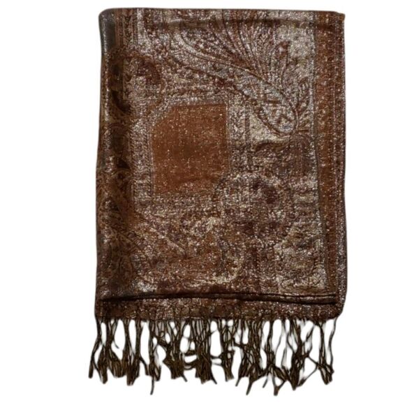 Formal metallic Scarf  - Picture 1 of 1